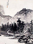夏山葱茏图