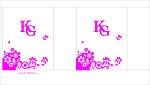 KG印花单色手提袋