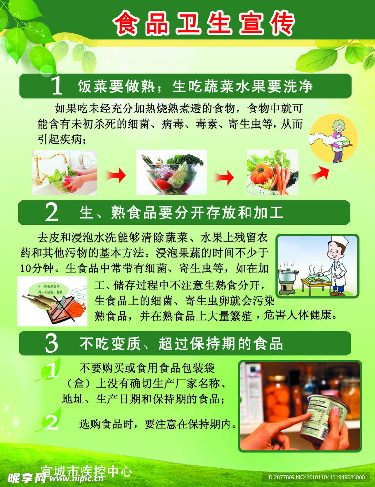 食品卫生宣传
