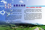 全国土地日展板