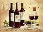 装饰画 红葡萄酒