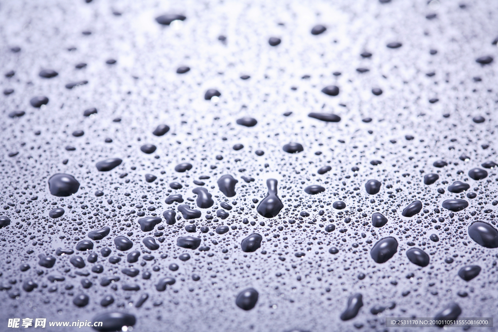 水珠特写