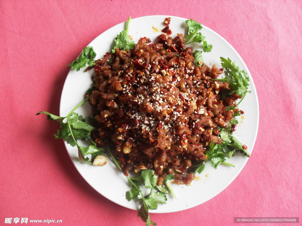 麻辣牛肉丝