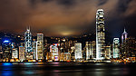香港的夜景