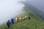 小五台山登山队