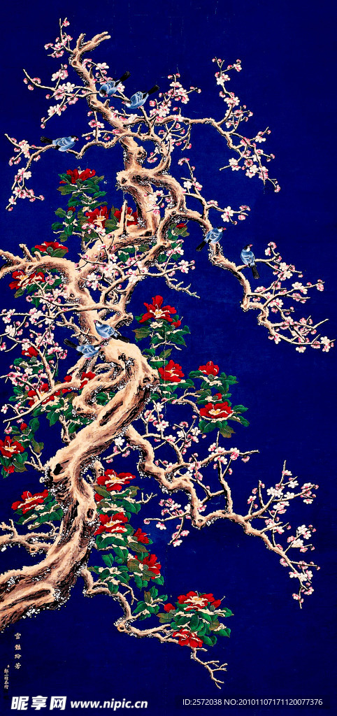 雪艳纷芳