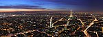 巴黎 俯瞰 城市夜景