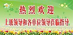 莅临指导绿色郁金香