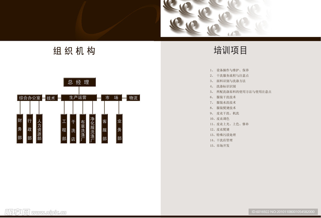 干洗店公司加盟宣传资料