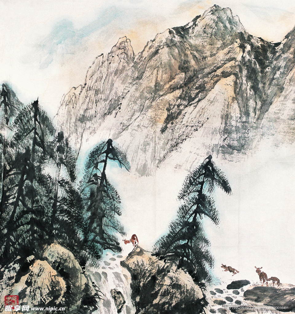 国画山水