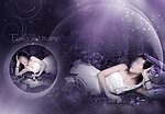 落入凡间的天使 写真模版
