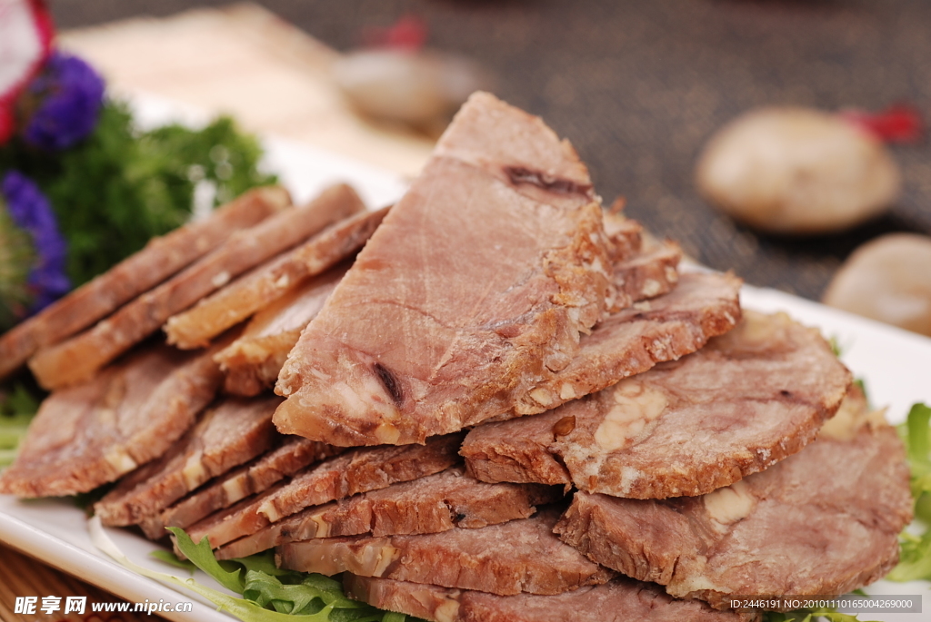 白卤驴肉