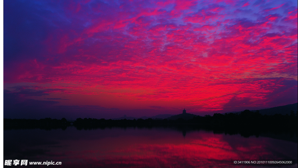 西湖夜景