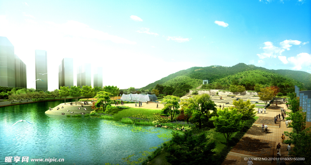 李村河效果图