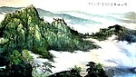 雪山吐翠