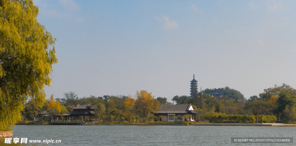 金山远眺