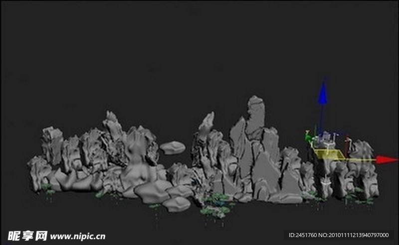 地铁站3D模型