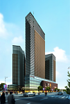 商业广场地产设计建筑效果图
