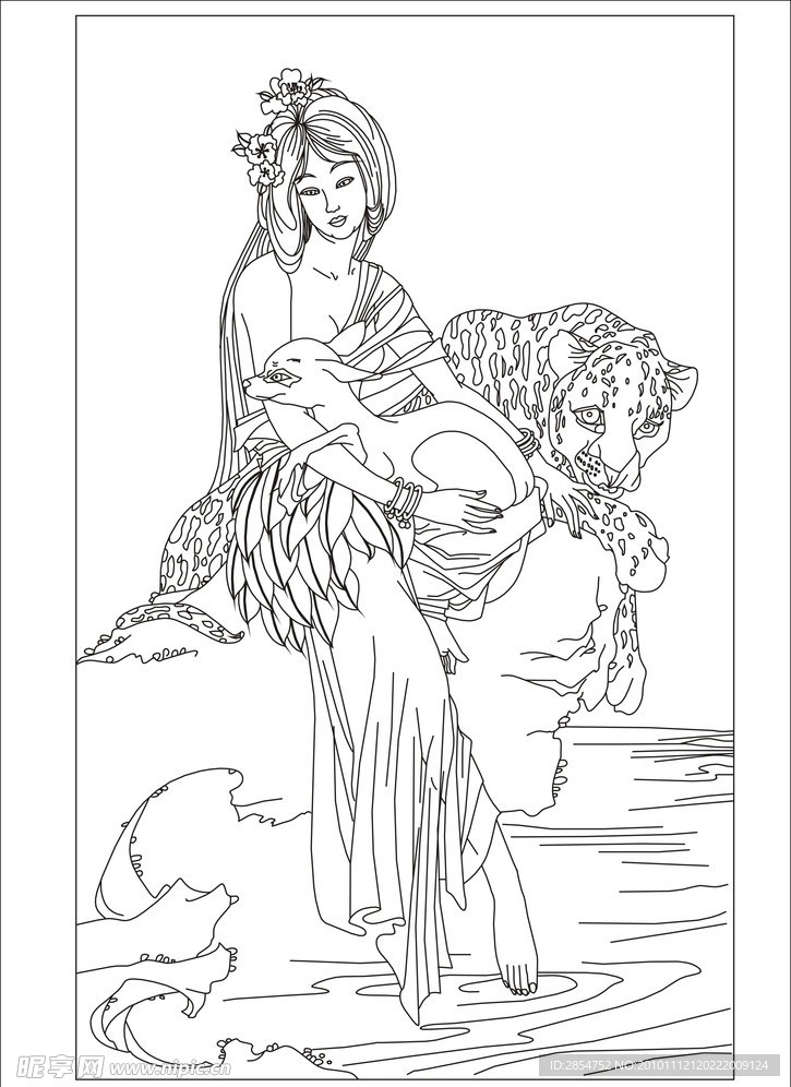 爱心女神