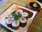 三文鱼手卷