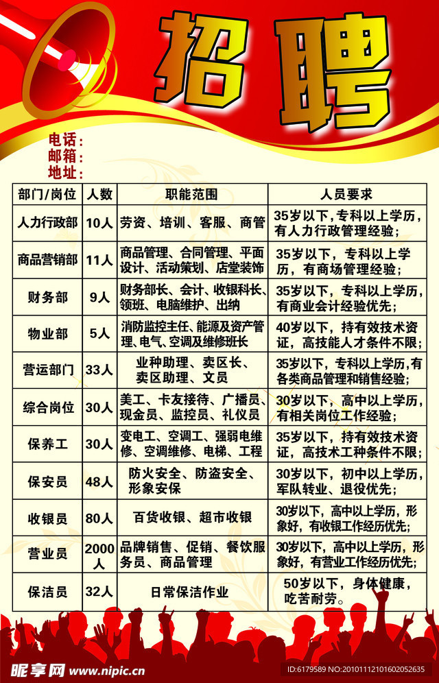 招聘广告设计