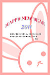 2011年兔年贺卡