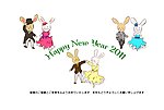 2011年兔年贺卡