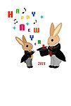 2011年兔年贺卡