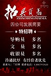 招兵买马 招聘海报