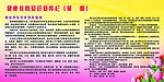 健康教育宣传展板