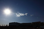 阳光天空白云大图