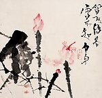 池塘荷花