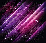 紫色动感光线 线条 星星 星光 商务科技背景