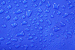 蓝色水珠