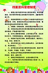 学习会议制度牌