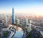 天津环球金融中心效果图