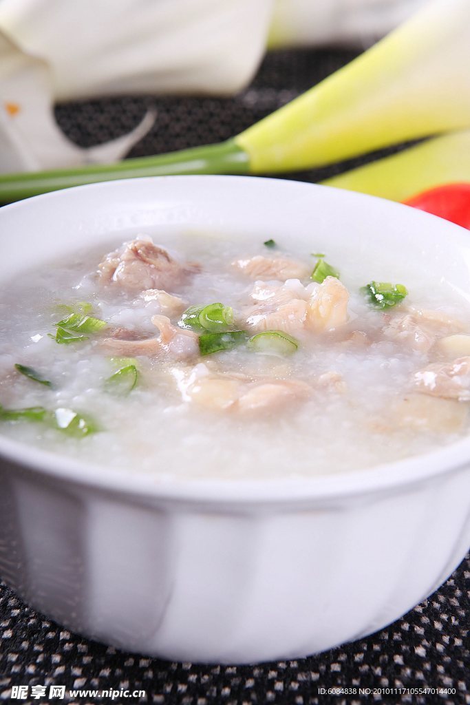 鸡片粥
