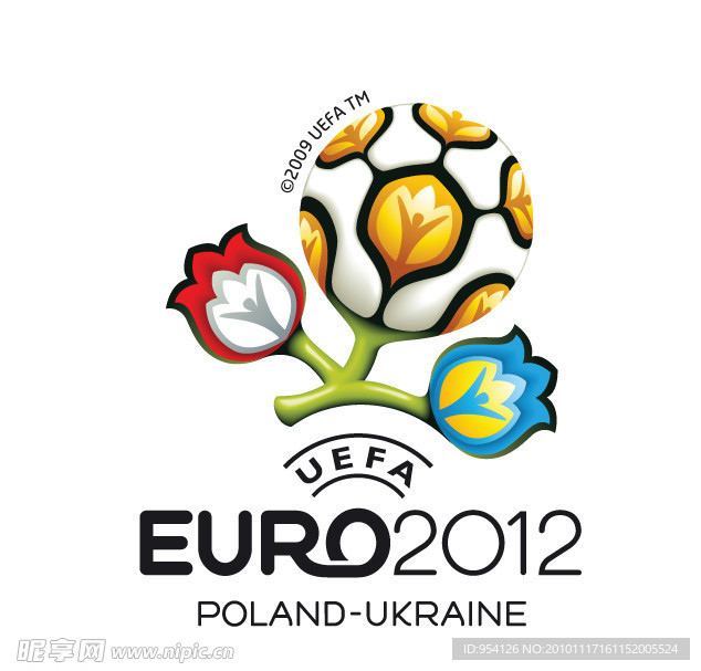 2012欧足联标志