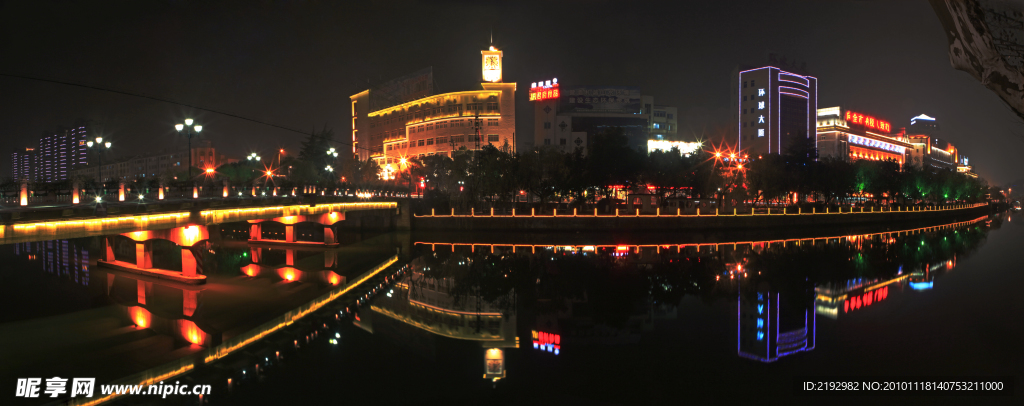 江边夜景