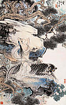 松荫山鬼图