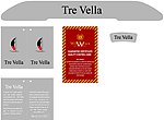 TreVella条牌商标设计