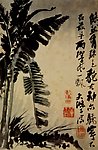 石涛 雨中芭蕉