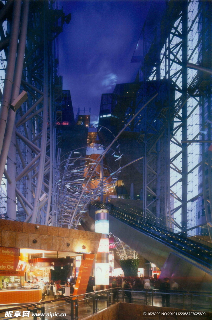 国外建筑夜景设计照片