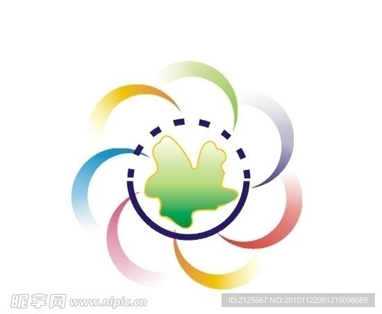 七彩云南 标志