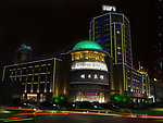 杭州明日宾馆夜景效果