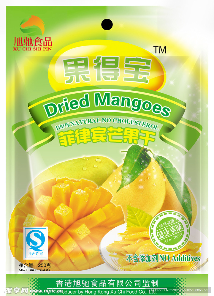 果得宝芒果干