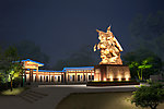 夜景亮化效果图