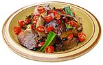 炒大片湘西腊肉