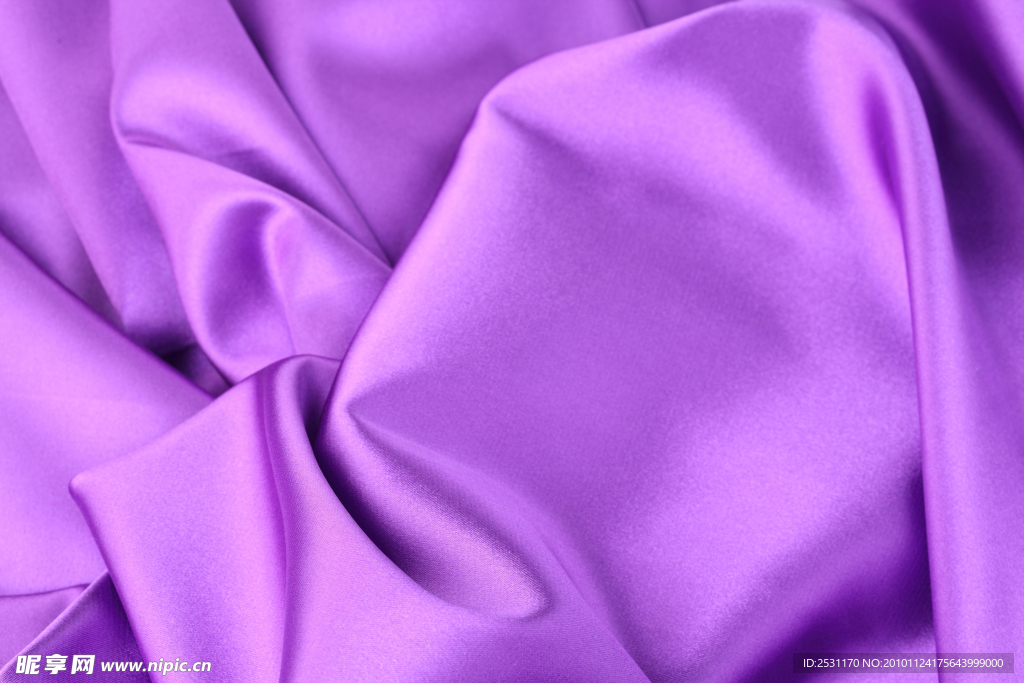 紫色丝绸