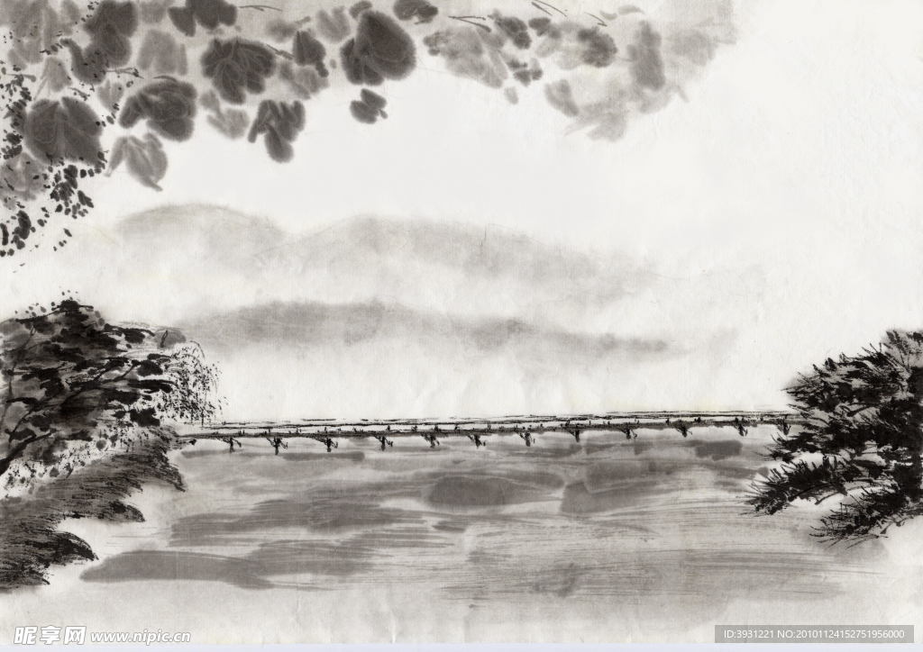 水墨画